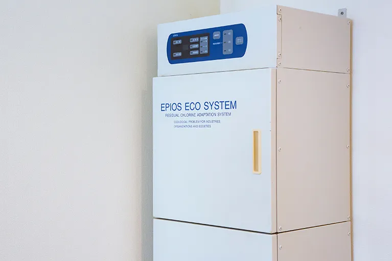 体に優しい次亜塩素酸水を活用